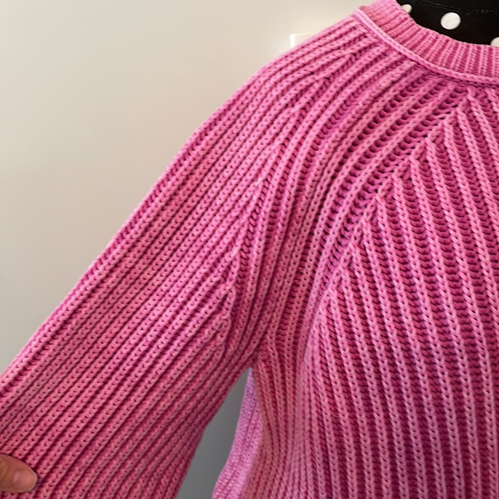 J Crew knitted pink sweater - Picture 3 of 5
